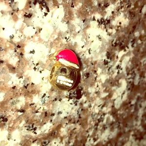 Christmas emoji pandora charm